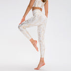Snake Print Yoga Leggings