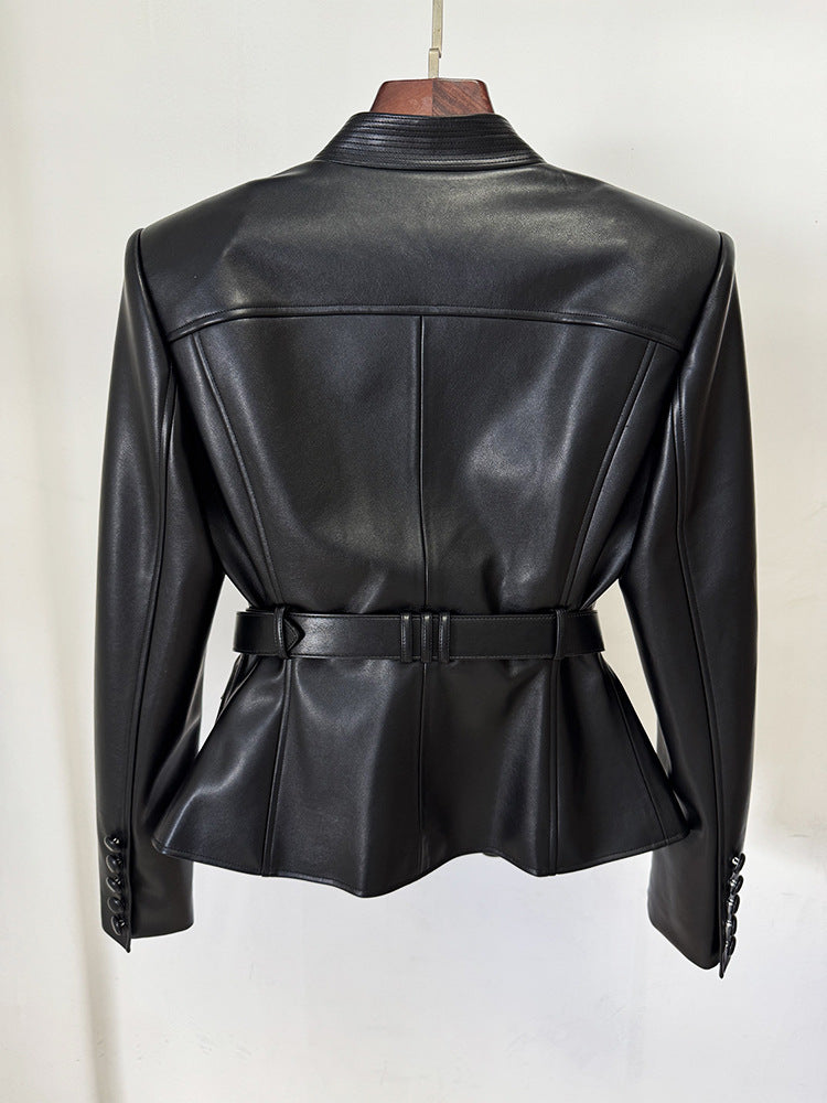 Leather Jacket Coat