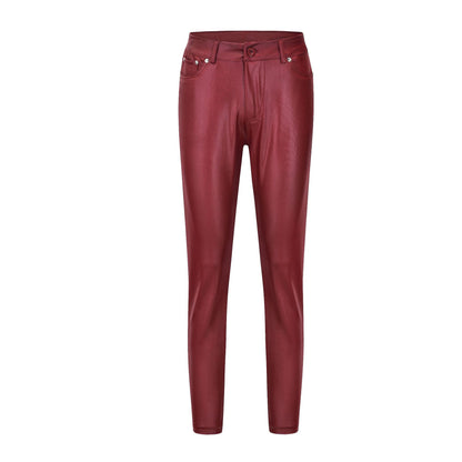 Skinny Faux Leather Pants