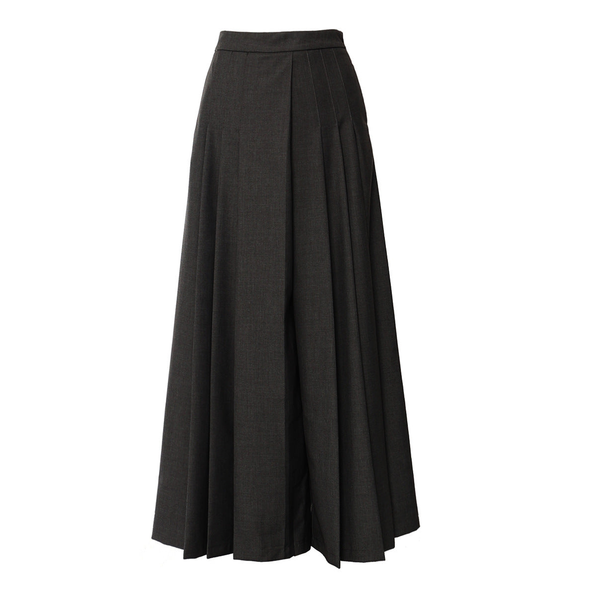 Faux Culottes Pleated Pants