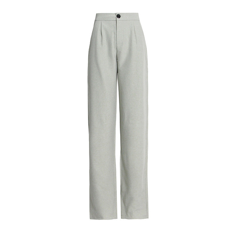 Casual Straight Work Pant