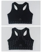 Polka Dot H-Back Sports Bra & Legging Set