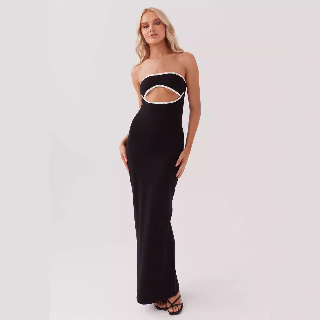 Tube Top Knitted Dress