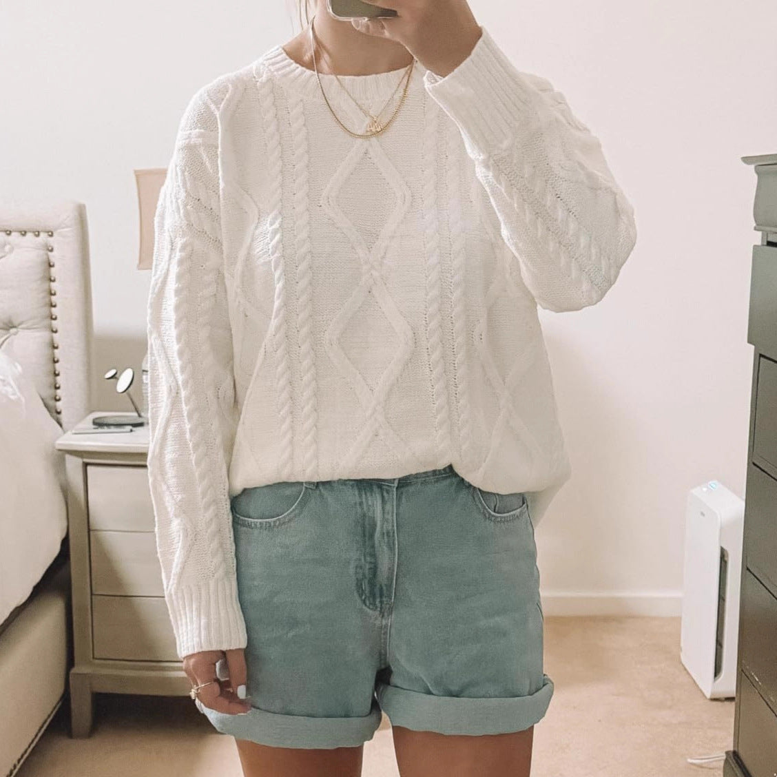 Loose Twisted Vintage Sweater