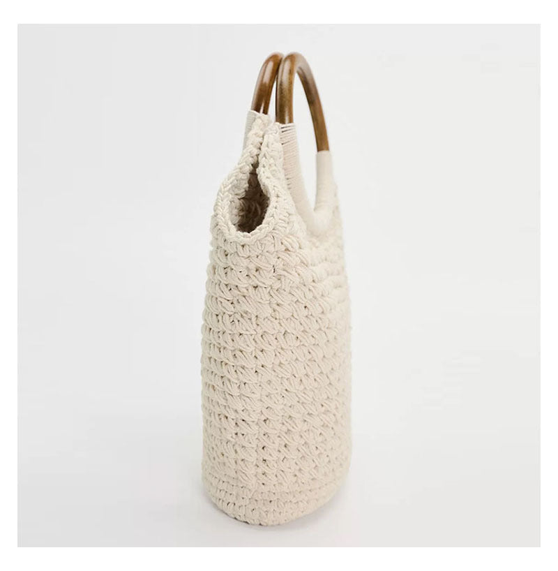 Vacation Beach Thread Woven Tote Bag