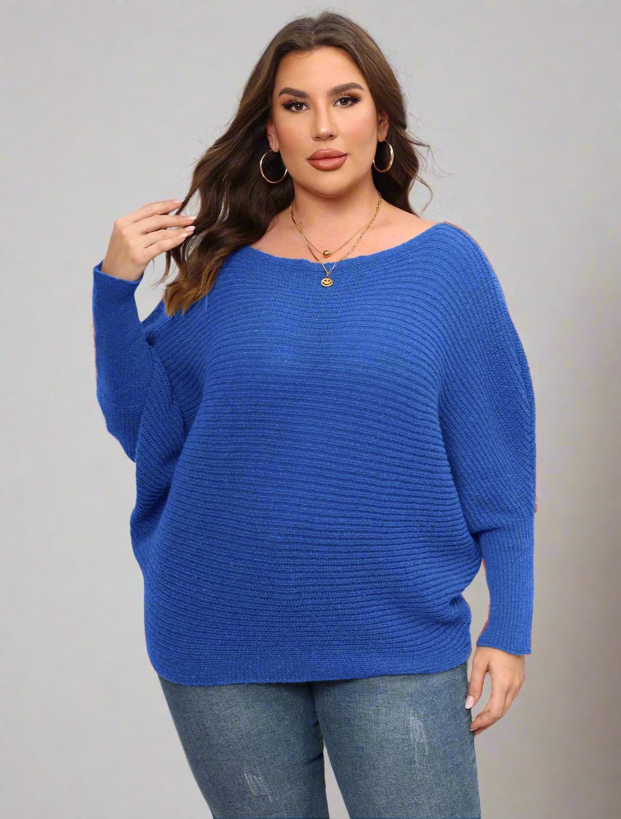 Curve Pullover Woven Sweater