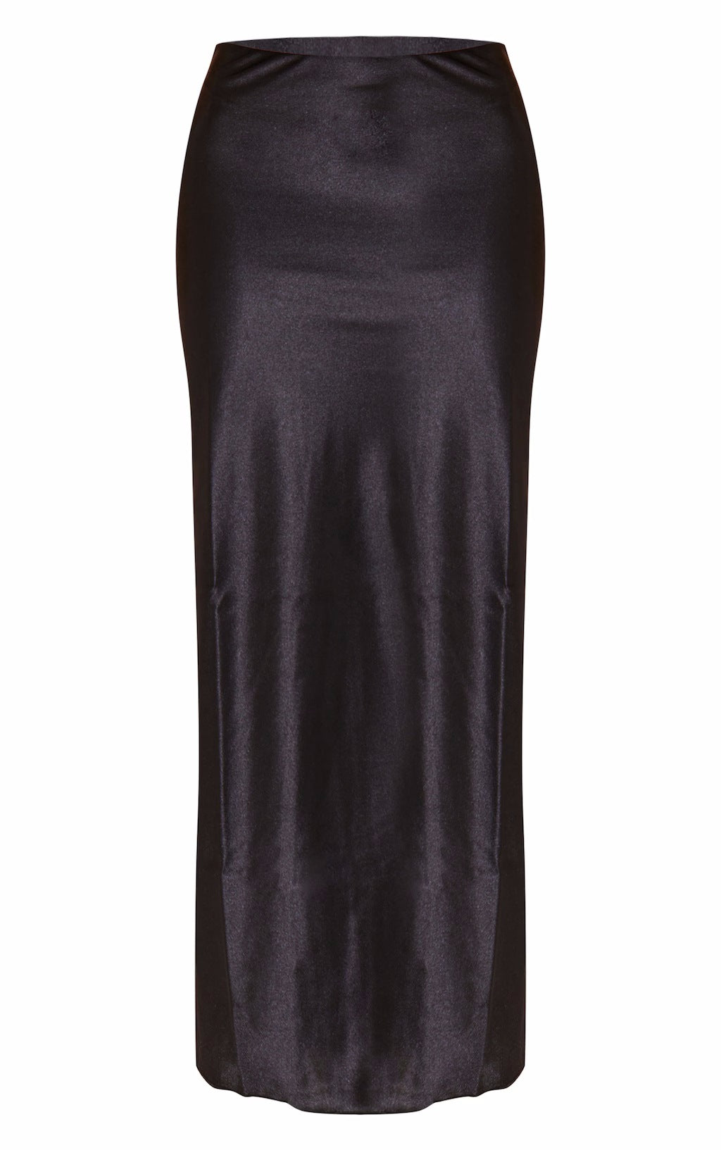 Elegant High Waist Satin Skirt Satin High Quality Chic Light Drape Skirt