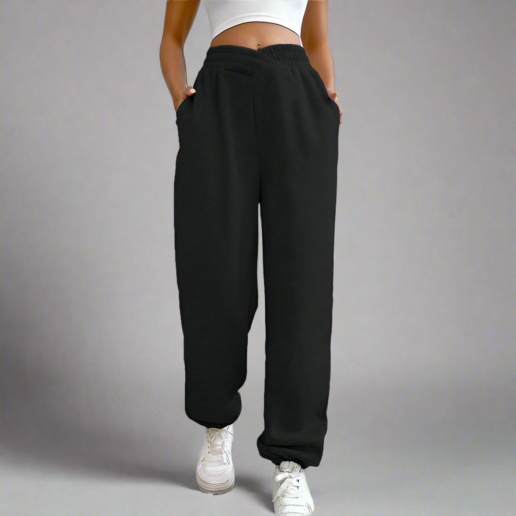 Cross Waist Pocket Sweatpants