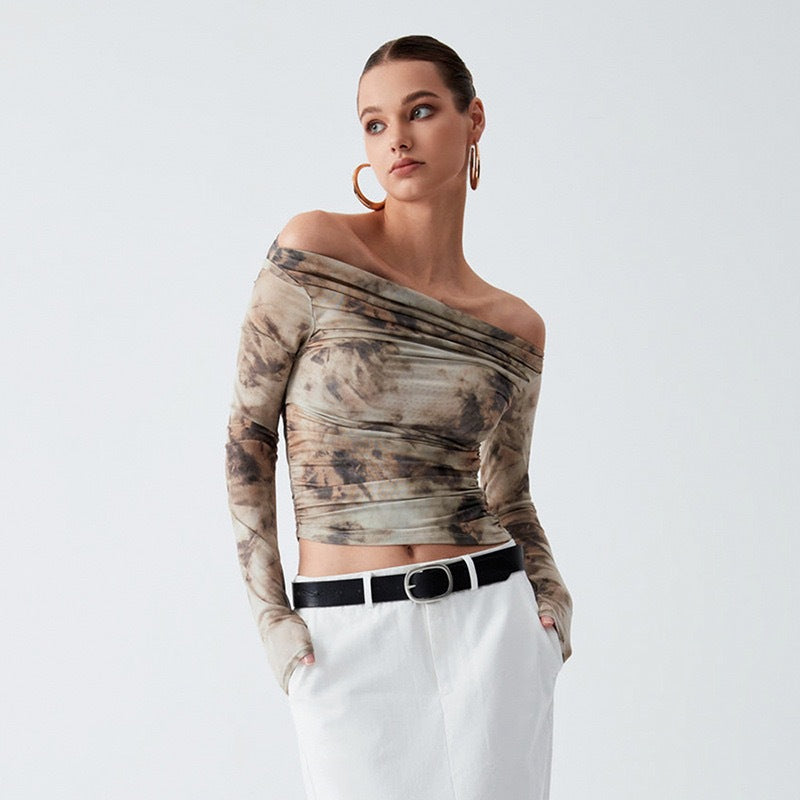 Sienna Mirage Ruched Top