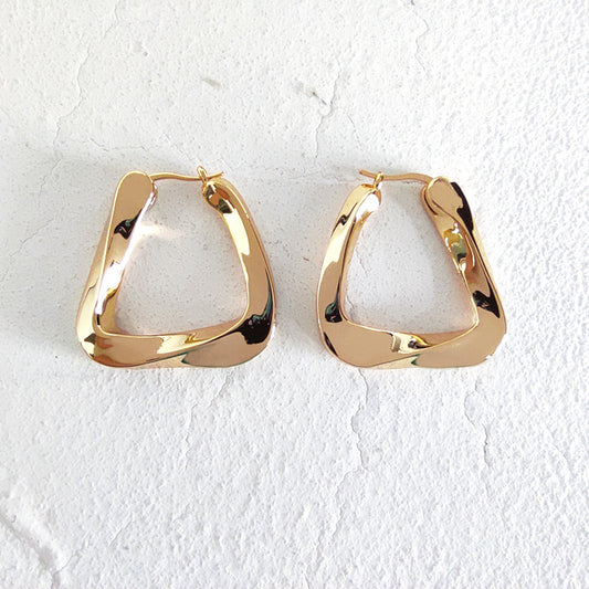 Irregular Triangle Earrings