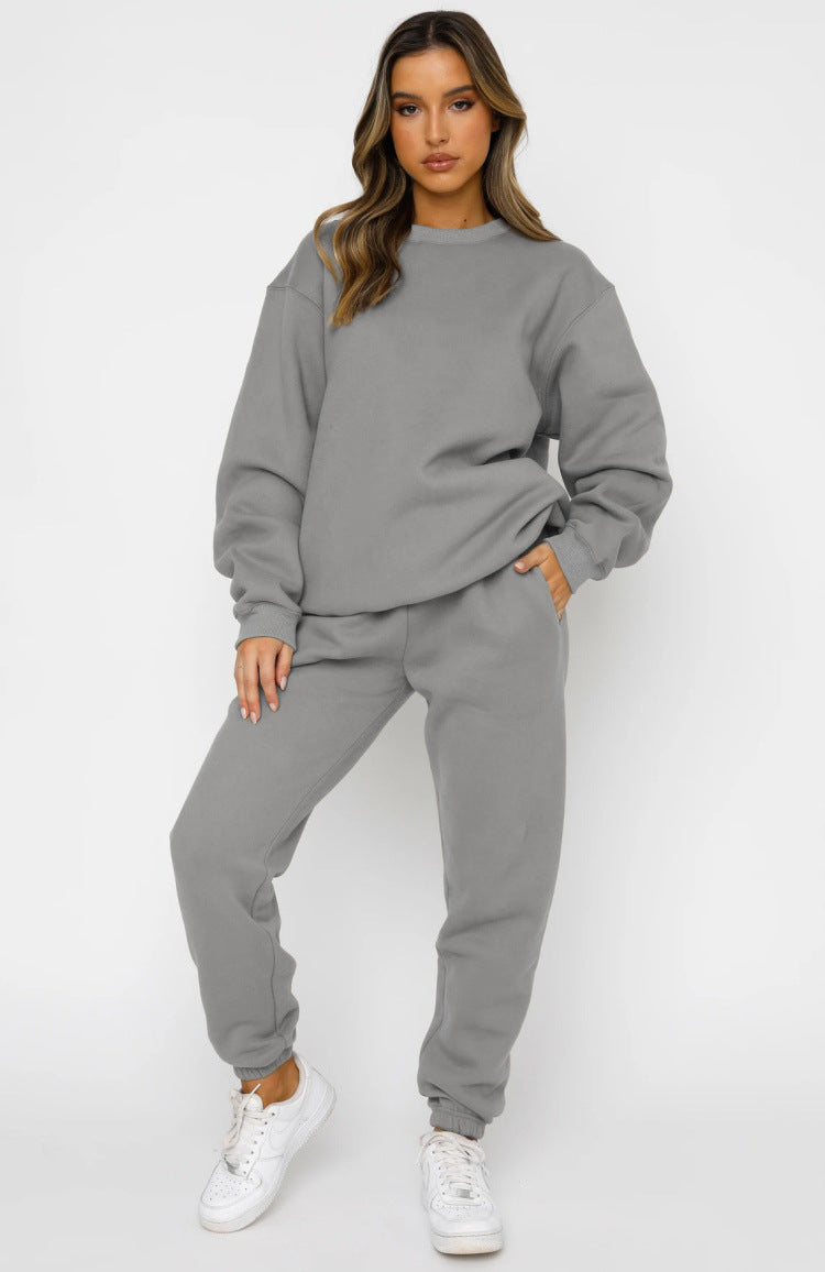 Maison Solid Crew Sweat Set
