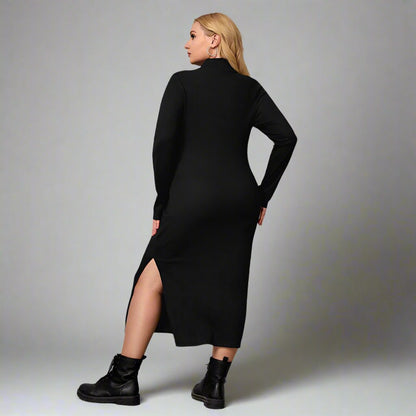 CurveTurtleneck Bottoming Dress