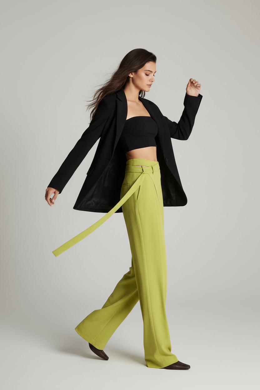 High Waist Commuting Pants