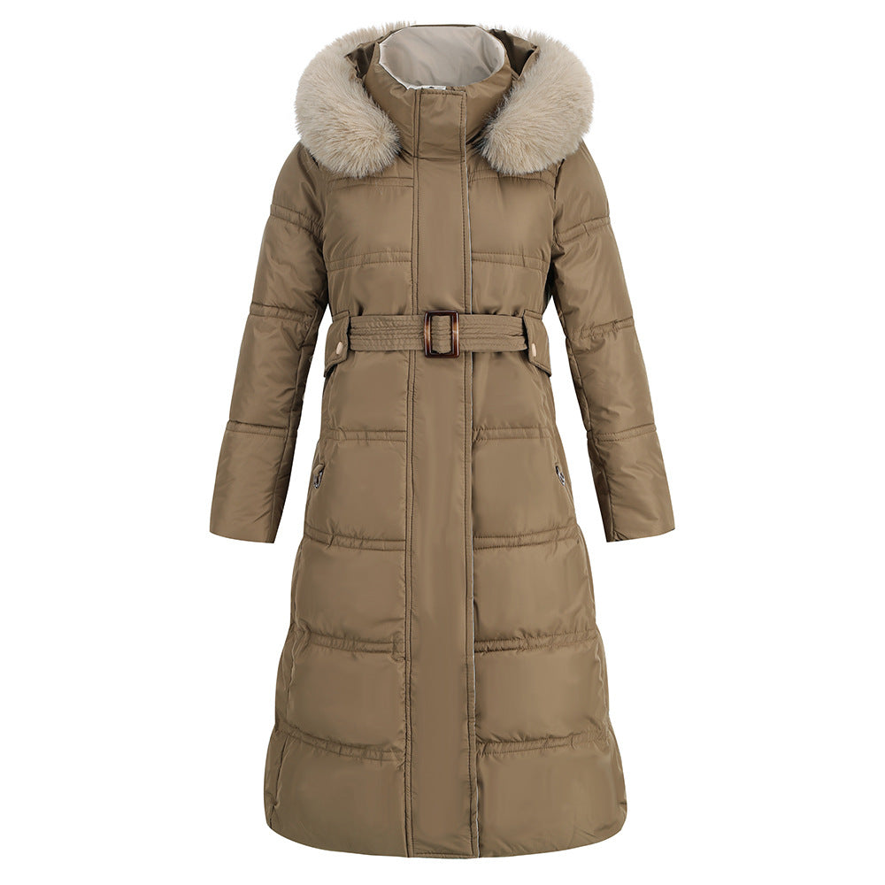 Fur Collar Winter Padded Coat - ALL HERZ FASHIONS