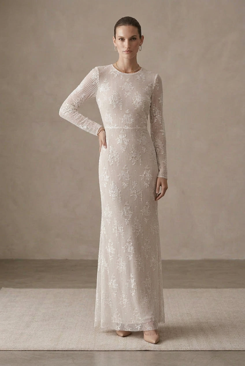 The Aurelia Lace Maxi Dress