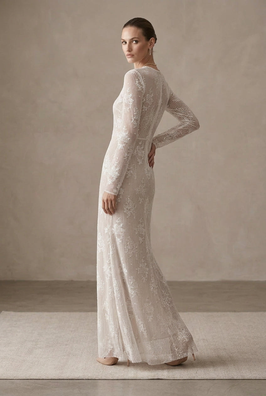 The Aurelia Lace Maxi Dress