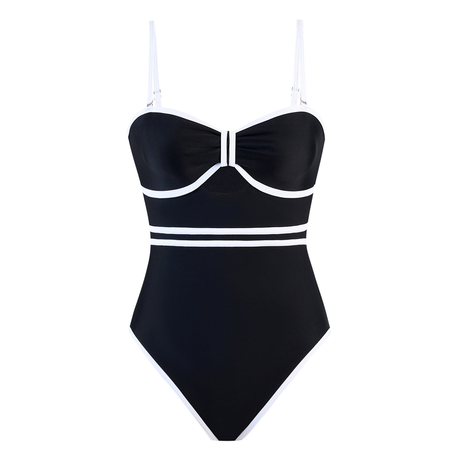 One Piece Swimsuit & Cover Skirt Set