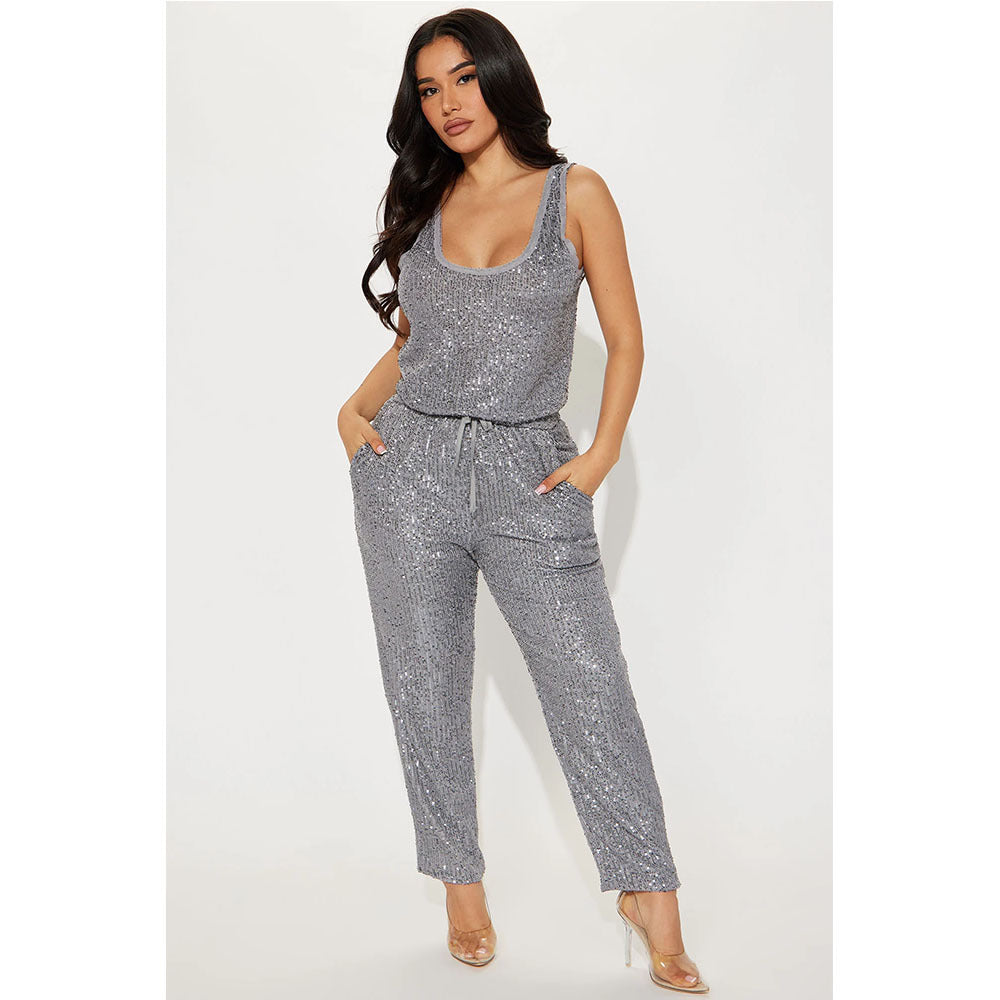 Sequence Sleeveless Jumpsuit