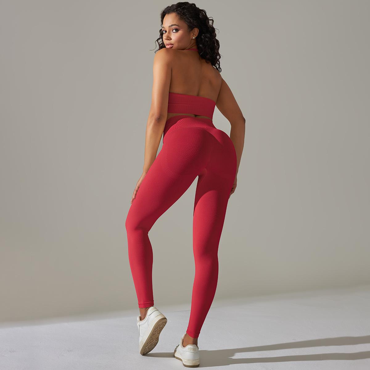 Knitted Active Pants & Activewear Set