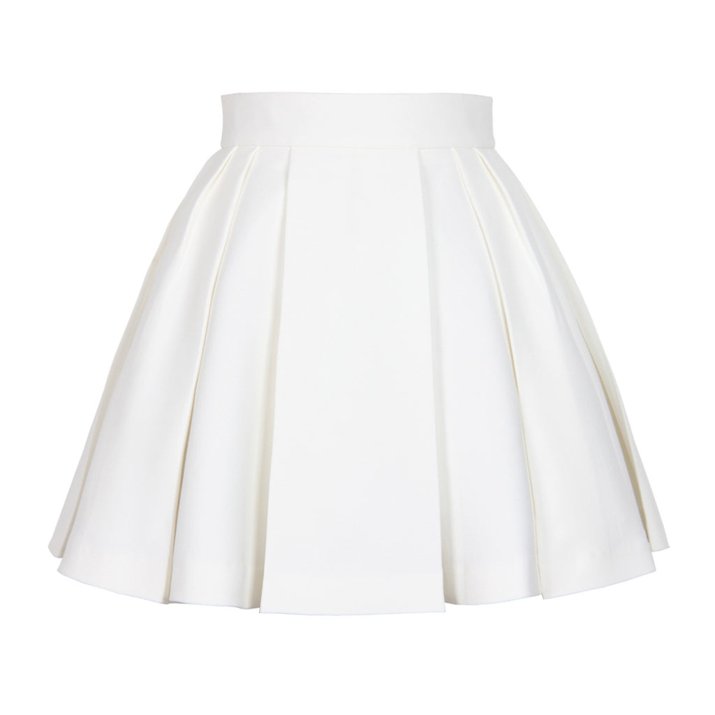 White skirt