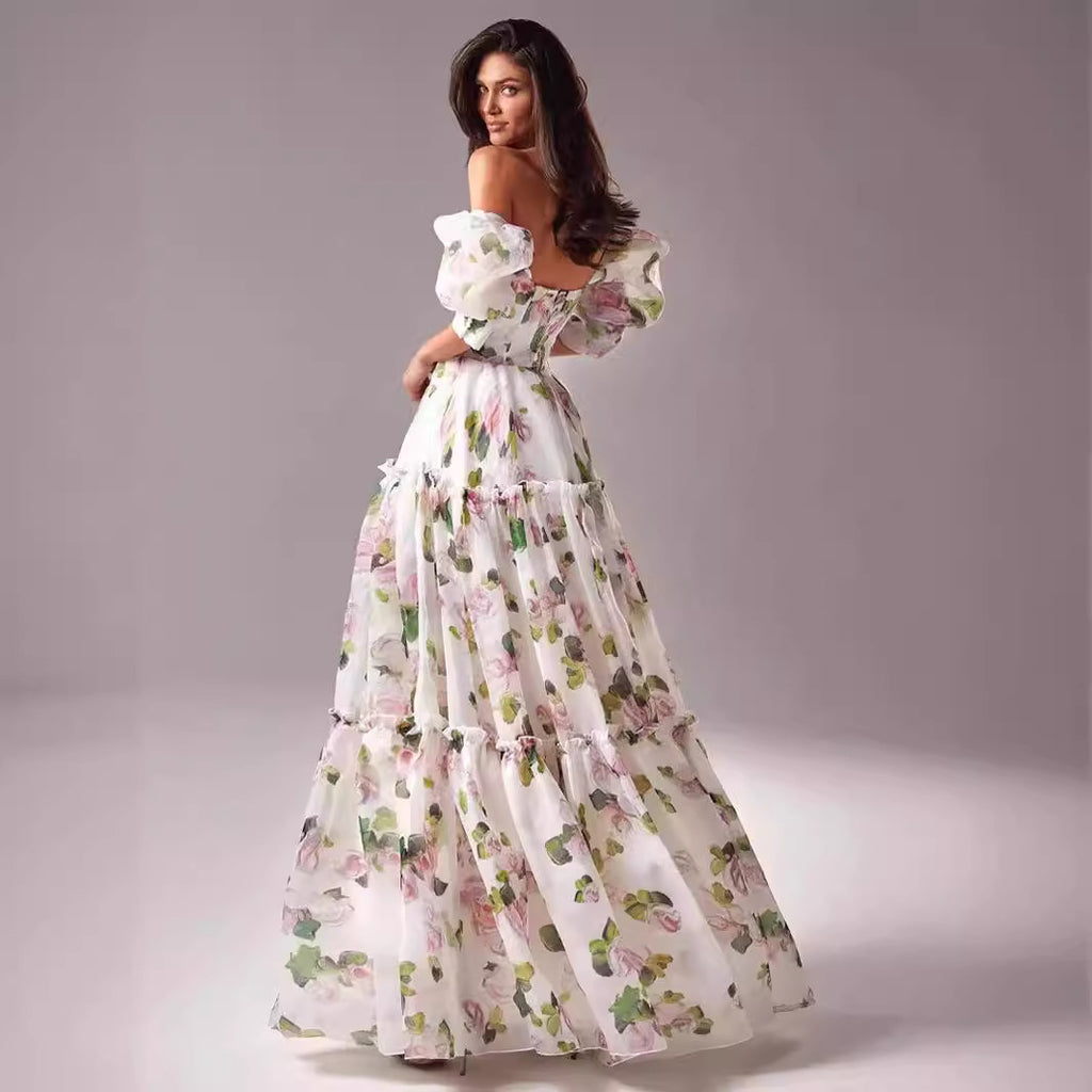 Off The Shoulder Fairy Evening Dress