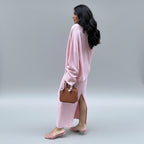 Long Knitted Cardigan Skirt Set