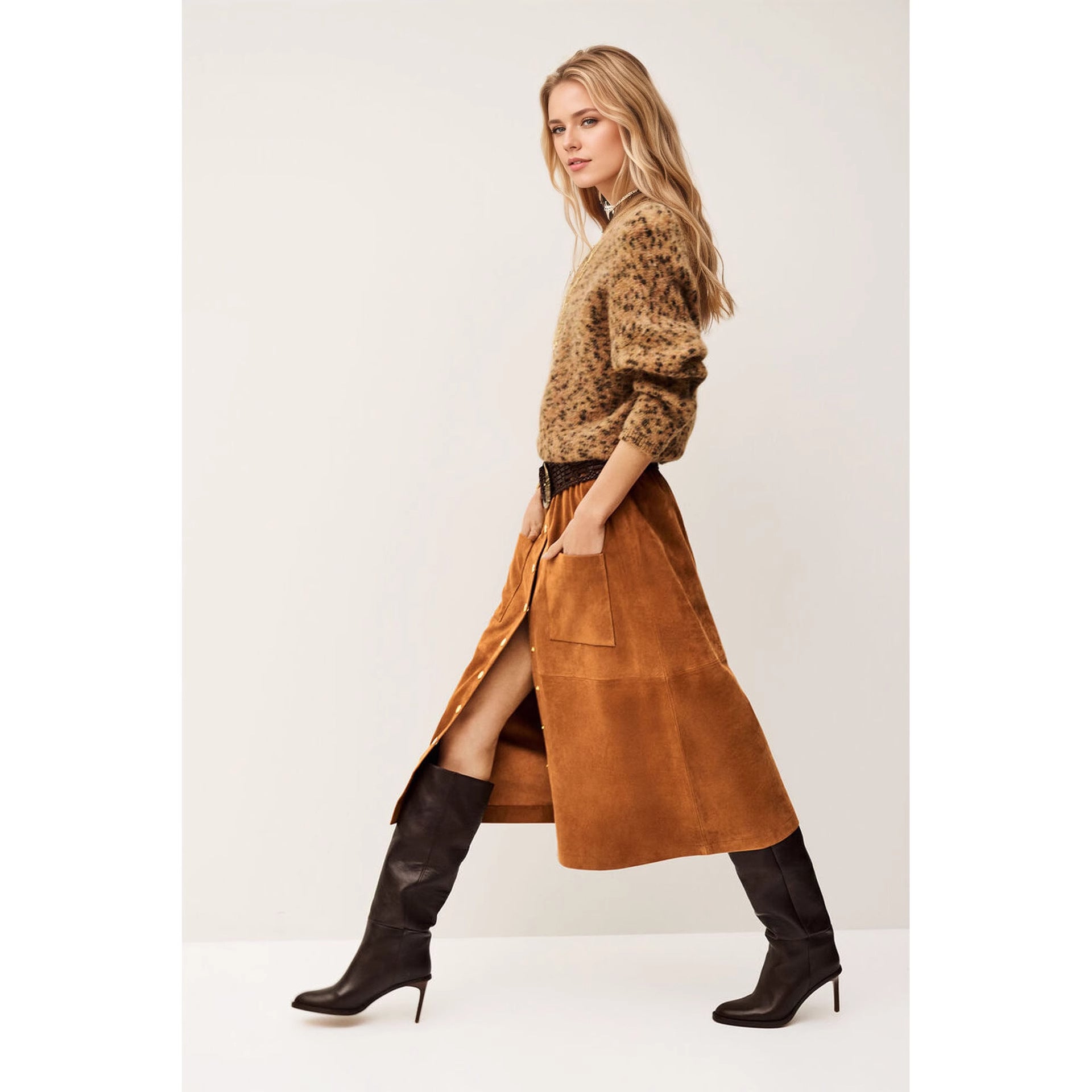 Vintage Corduroy Skirt