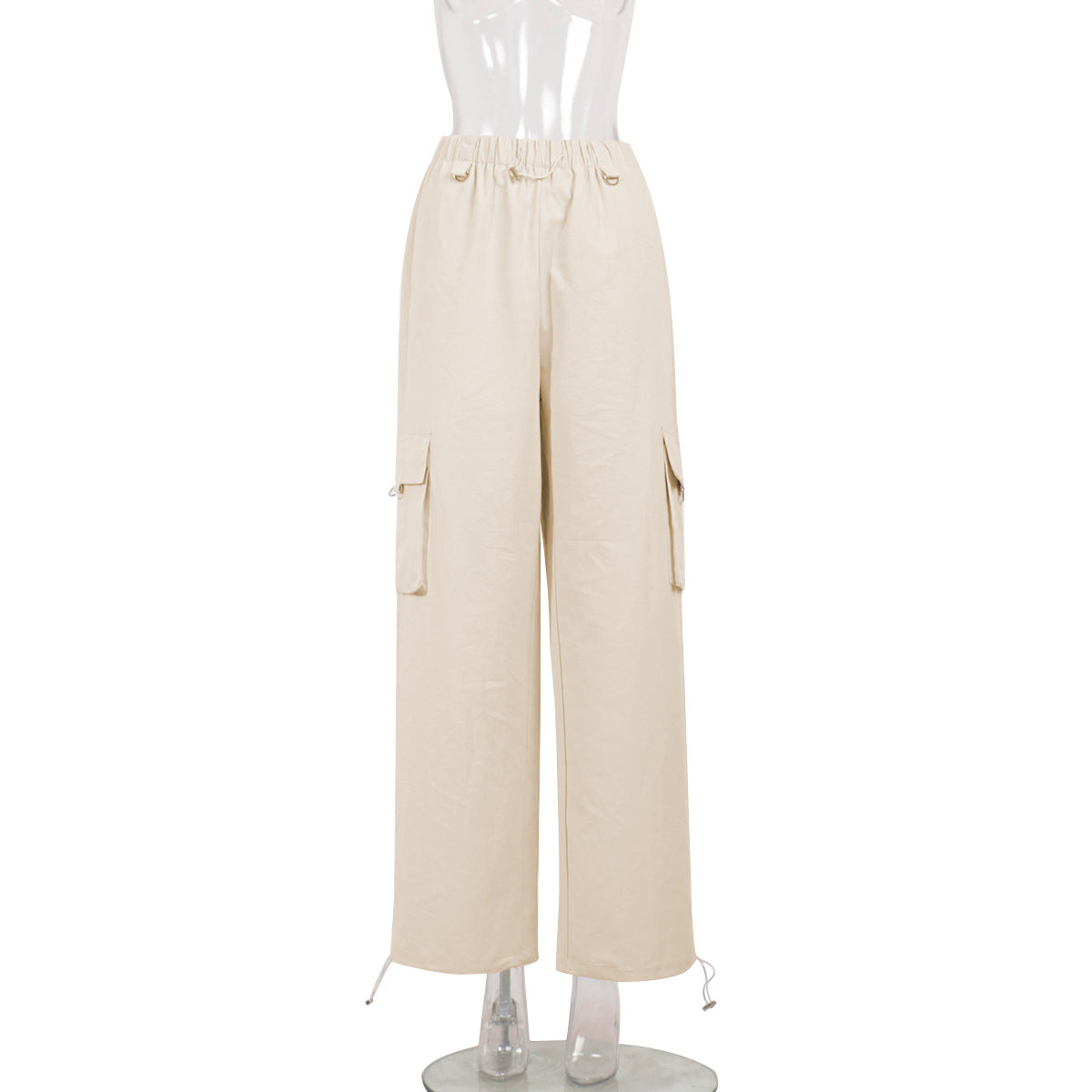 Casual Wide Leg Cargo Pants