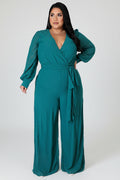 Curve Loose Straight Jumpsuit