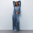 Heart Printing Pajamas Set