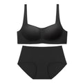 Square Collar Tube Top Bra & Panties Sets