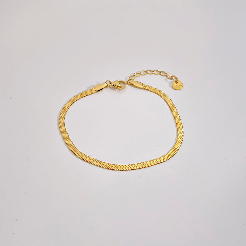 Stainless Steel Bead Chain Bracelet