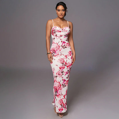 Slim Fit Figure Flattering Maxi Dress