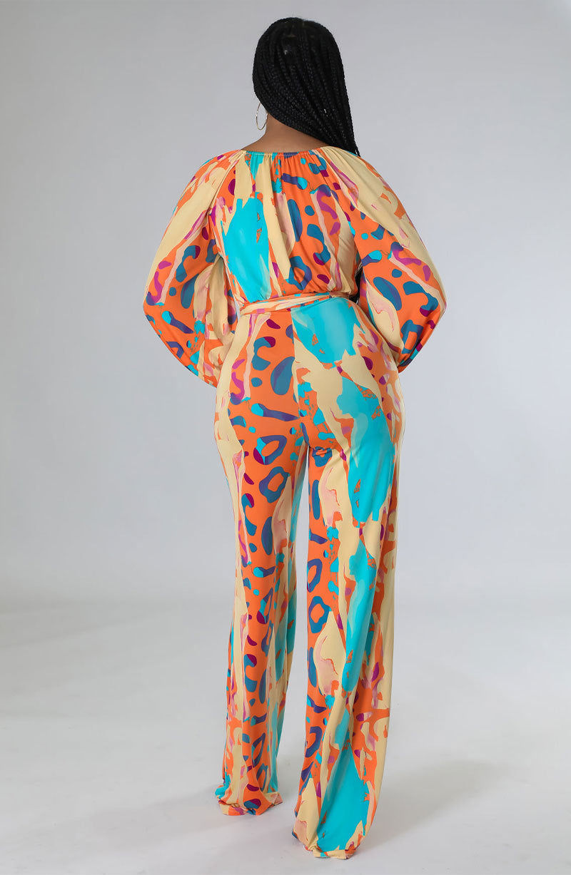 Casual Pants Straight Jumpsuit