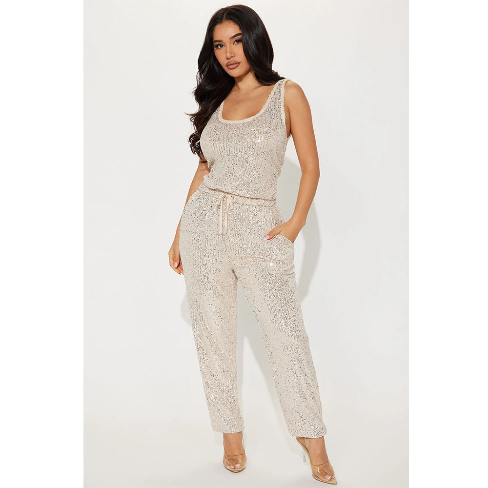 Sequence Sleeveless Jumpsuit