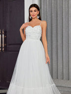 White Light Wedding Dress