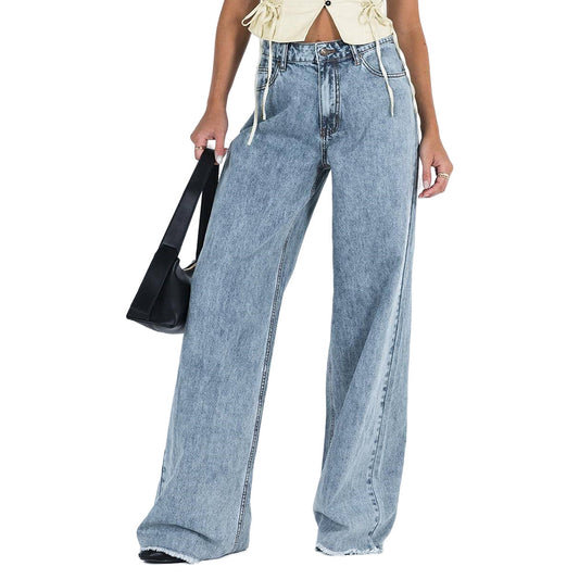 Wide Leg Denim Jeans