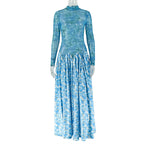 Blue variegated