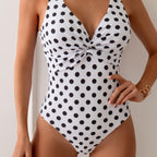 Polka Dot Swimsuit