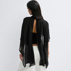 Two Piece Chiffon Cape Top
