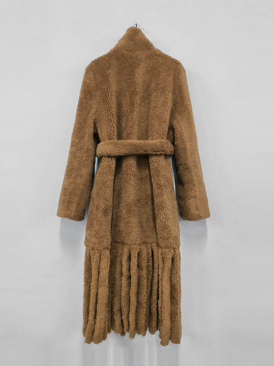 Tassel Fleece Coat