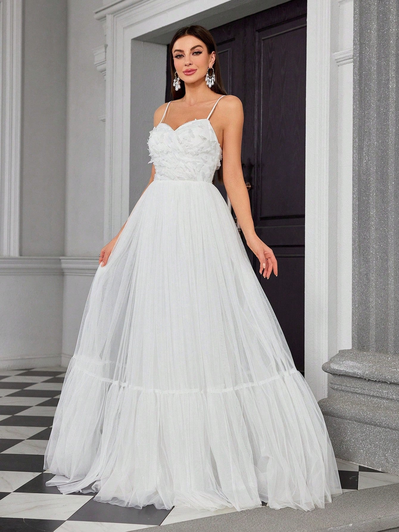 White Light Wedding Dress