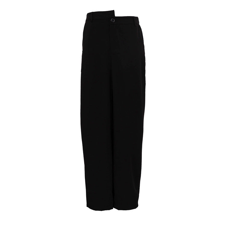 Black Split Long Skirt