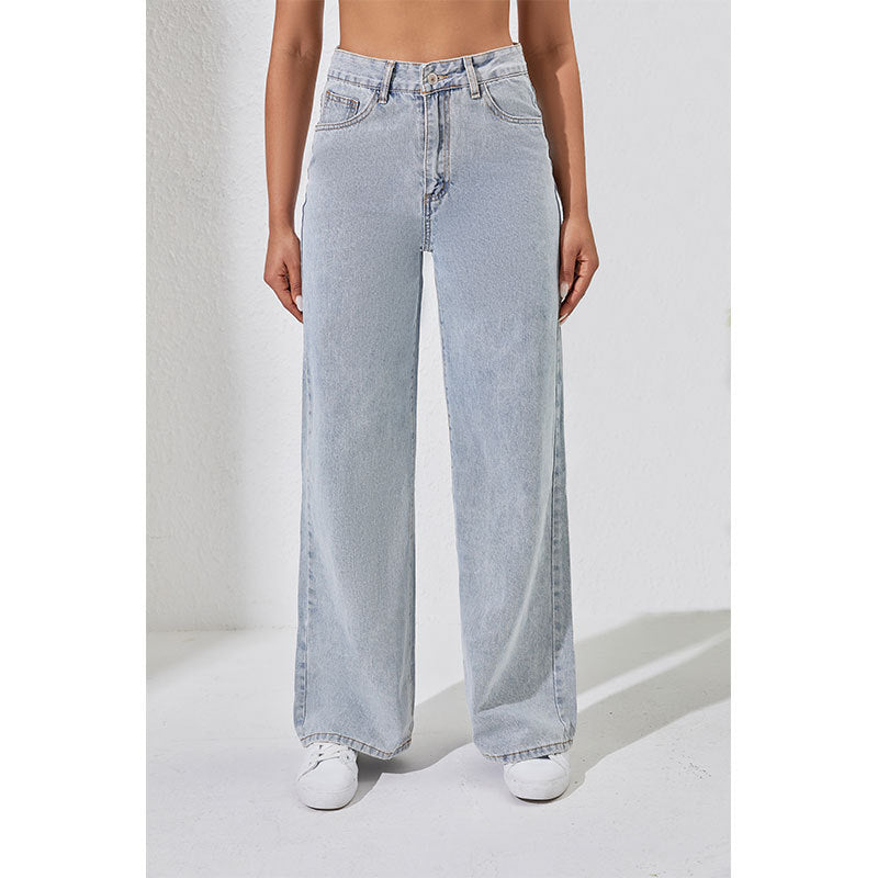 Casual Loose Wide Leg Jeans