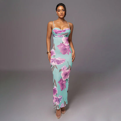 Slim Fit Figure Flattering Maxi Dress