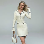 Graceful Classic Knitted Dress
