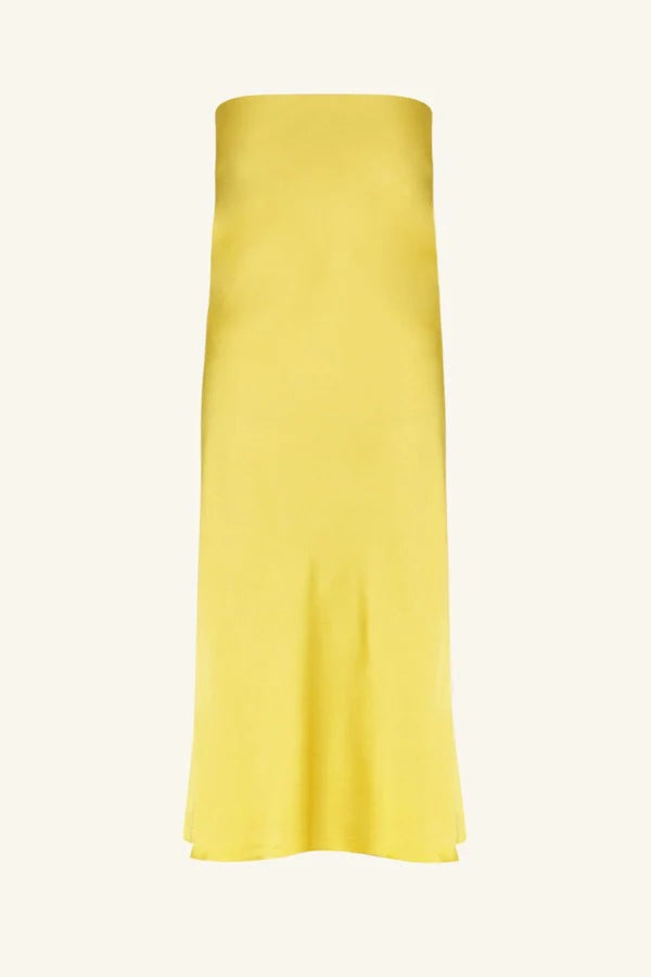 Elegant High Waist Satin Skirt Satin High Quality Chic Light Drape Skirt