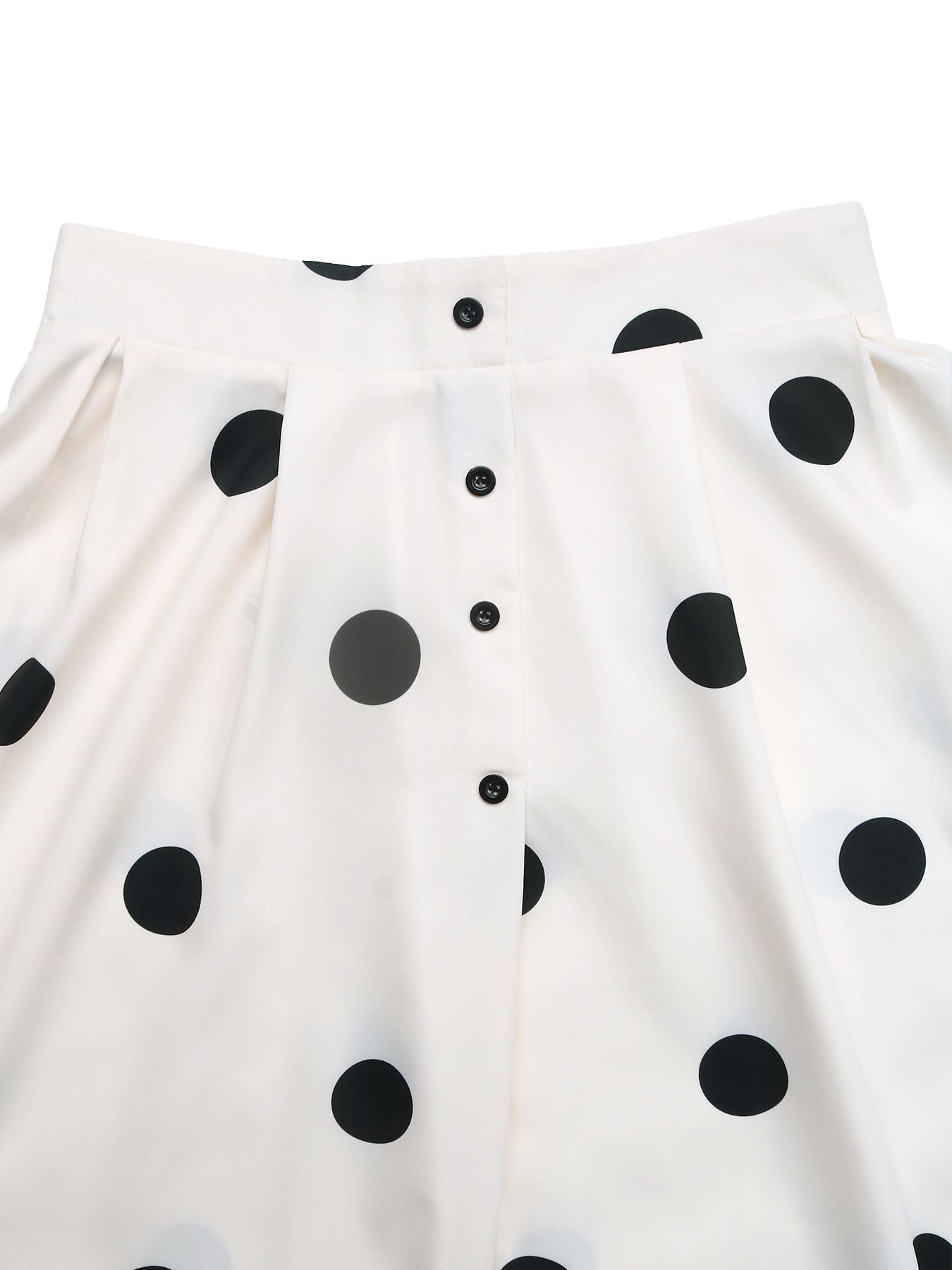 Retro A line Polka Dot Skirt