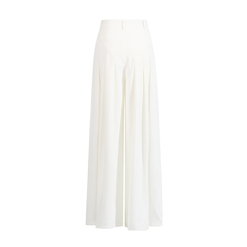 Spring Wide Leg Women Two Piece Sets