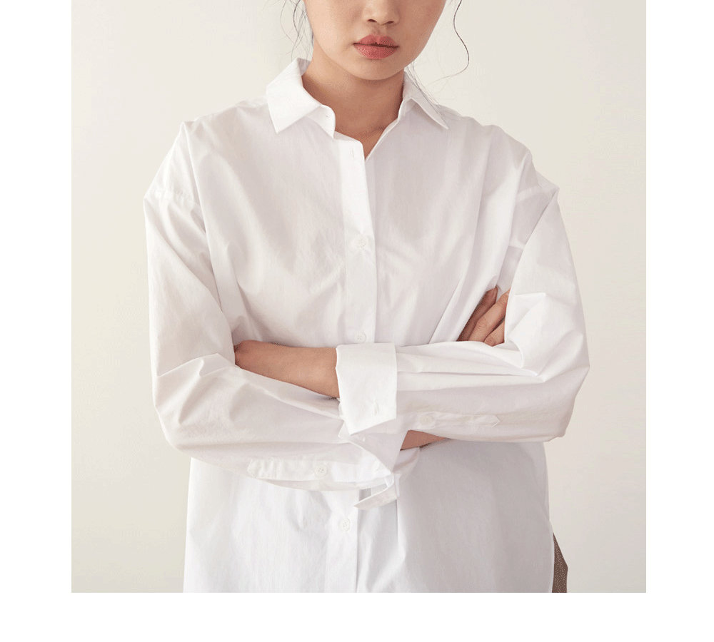 Long Sleeves Oversize Shirt